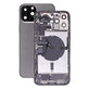 Заден калъф със малки части за iPhone 12 Pro Max, Graphite