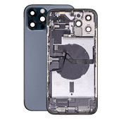 Заден калъф със малки части за iPhone 12 Pro Max, син, Blue