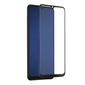 Закалено стъкло с пълно покритие за Samsung A22 5G, Черно, Black