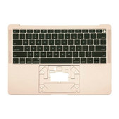 Горна рамка с клавиатура за MacBook Air 13" A1932 (2018 – 2019), US, Златен