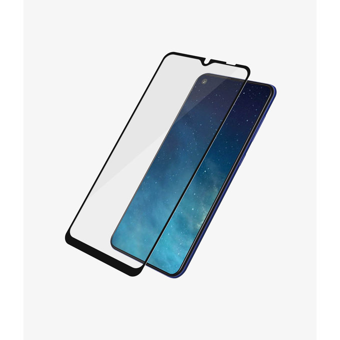 Закалено стъкло съвместимо с калъф за Samsung A22 5G, Черно, Black