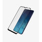 Закалено стъкло съвместимо с калъф за Samsung A22 5G, Черно, Black