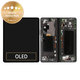дисплей за Samsung Z Fold 3 F926B, Тъчскрийн и рамка, GH82-26283A, GH82-26284A, Phantom Black, Genuine Service Pack