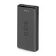 Външна батерия 10 000 mAh, 2x USB, 2,1A, Черно, Black, SBS