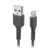 Кабел Lightning / USB, 1m, Черно, Black, SBS