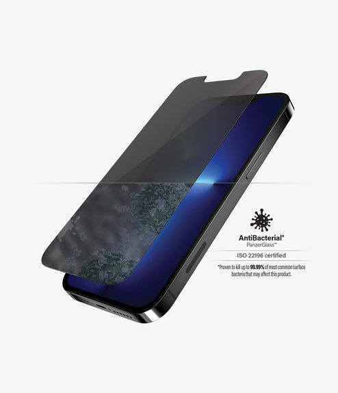 Закалено стъкло стандартно с поверителност AB за iPhone 13 Pro Max и 14 Plus, Прозрачен, Transparent