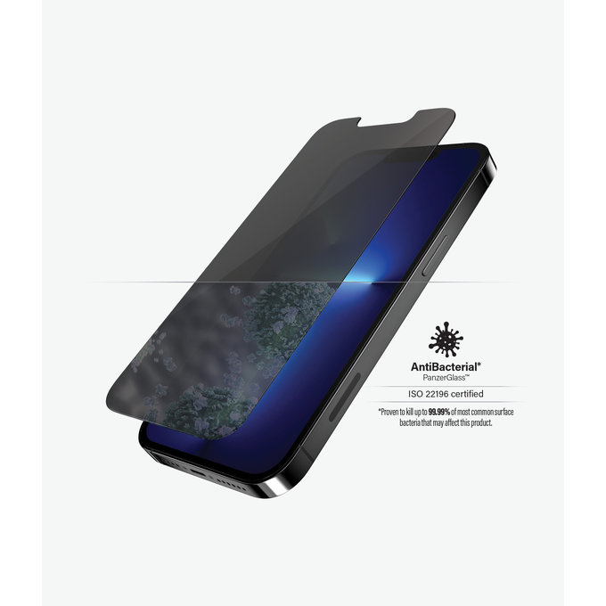 Закалено стъкло стандартно с поверителност AB за iPhone 13 Pro Max и 14 Plus, Прозрачен, Transparent