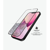 Закалено стъкло съвместимо с калъф AB за iPhone 13 mini, Черно, Black