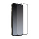 Закалено стъкло с пълно покритие за iPhone 13 Pro Max и 14 Plus, Черно, Black, SBS