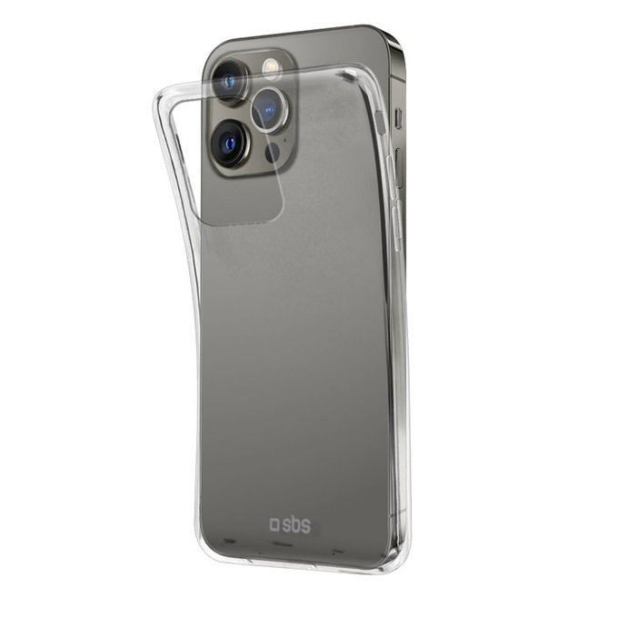 Тънък калъф за iPhone 13 Pro Max, Прозрачен, Transparent