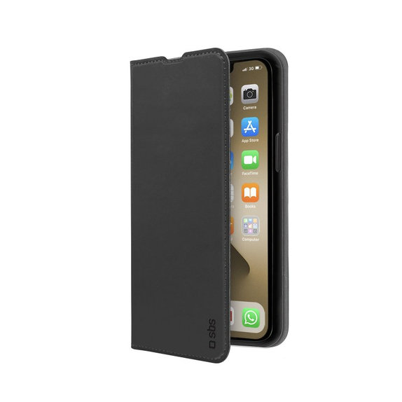 Калъф Book Wallet Lite за iPhone 13 Pro Max, Черно, Black