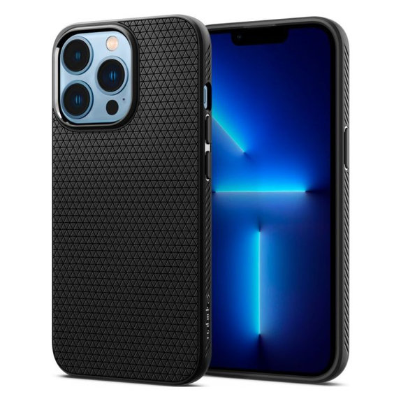 Калъф Liquid Air за iPhone 13 Pro Max, Черно, Black