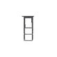 SIM държач за Samsung A03s A037G, GH81-21254A, черен, Black, Genuine Service Pack