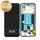 дисплей за OnePlus Nord 2 5G, Тъчскрийн и рамка, 2011100360, Gray Sierra, Genuine Service Pack