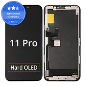 Дисплей Hard OLED за iPhone 11 Pro, Тъчскрийн с рамка, FixPremium
