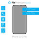 Закалено стъкло Privacy Anti-Spy за iPhone 12 и 12 Pro, FixPremium
