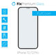 Закалено стъкло FullCover за iPhone 12 и 12 Pro, FixPremium