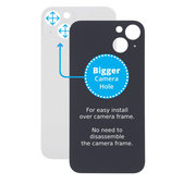 задния капак с голям отвор за камера за iPhone 13, Starlight