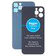 задния капак с голям отвор за камера за iPhone 13 Pro Max, син, Blue