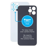 задния капак с голям отвор за камера за iPhone 13 Pro Max, Сребро, Silver