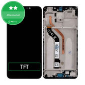 дисплей за Xiaomi Pocophone F1, Тъчскрийн и рамка, Steel Blue, TFT
