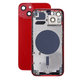 Заден калъф за iPhone 13, червен, Red