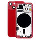 Заден калъф за iPhone 13 Mini, червен, Red