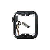 Корпус с корона за Home бутон с микрофон Aluminium (Midnight) за Apple Watch 7 45mm