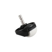 Предно колело за Xiaomi Mi Robot Vacuum Mop (Mijia 1C), 2 (Mijia 2C), 2 Pro+ (Mijia 1T), Roborock S4, S4 Max, S5 (Mijia 1S), S5 Max, S6, S6 MaxV, S6 Pure, S7, S7 MaxV, T7S Plus, G10, черен, Black