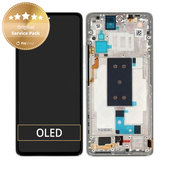 дисплей за Xiaomi 11T Pro, Тъчскрийн и рамка, 5600040K3S00, 56000D0K3S00, Moonlight White, Celestial Blue, Genuine Service Pack