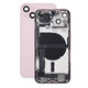 Заден калъф със малки части за iPhone 13, Розово, Pink