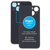 задния капак с голям отвор за камера за iPhone 13 Mini, Midnight