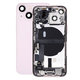 Заден калъф със малки части за iPhone 13 Mini, Розово, Pink
