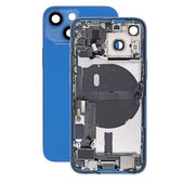 Заден калъф със малки части за iPhone 13 Mini, син, Blue