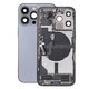 Заден калъф със малки части за iPhone 13 Pro, син, Blue