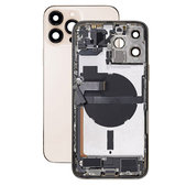 Заден калъф със малки части за iPhone 13 Pro Max, Злато, Gold