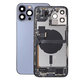 Заден калъф със малки части за iPhone 13 Pro Max, син, Blue