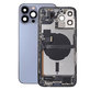 Заден калъф със малки части за iPhone 13 Pro Max, син, Blue