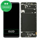 дисплей OLED за Samsung A71 A715F, Тъчскрийн и рамка, Small Size Panel