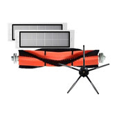 Стандартен комплект за Xiaomi Roborock S5 Max, S6, S6 MaxV, S6 Pure, Xiaowa E3, черен, Black