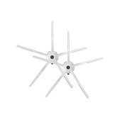 Странична четка за Xiaomi Roborock S4, S5 Max, S6, S6 MaxV, S6 Pure, S7, S7+, S7 MaxV, S7 Pro Ultra, Q7, Q7+, Q7 Max, Q7 Max+, T7S Plus, E4, E5, T4, T6, Xiaowa E3, бял, White, 2бр.
