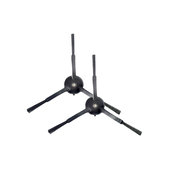Странична четка за Xiaomi Mi Robot Vacuum Mop 1S, 2 Lite, 2 Pro, Roborock S5, S7 MaxV Ultra, S8, S8+, S8 Pro Ultra, Xiaowa E2, Lite C10, черен, Black, 2бр.