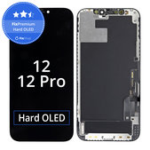 Дисплей Hard OLED за iPhone 12, 12 Pro, Тъчскрийн с рамка, FixPremium