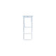 SIM държач за Samsung A13 A135F, GH98-47323B, Light Blue, Genuine Service Pack