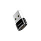 Адаптер USB / USB-C, Черно, Black, Baseus
