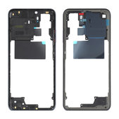 Средна рамка за Xiaomi Redmi Note 10, Onyx Grey