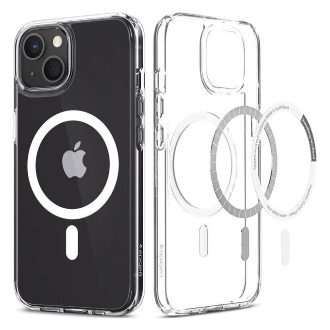 Калъф Ultra Hybrid с MagSafe за iPhone 13 mini, Бял, White
