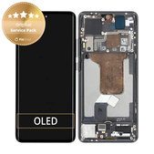 дисплей за Xiaomi 12, 12X, Тъчскрийн и рамка, TFT, 5600030L3A00, 56000300L300, Gray, Genuine Service Pack