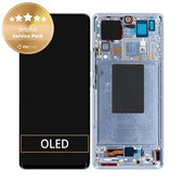 дисплей за Xiaomi 12 Pro 2201122C 2201122G, Тъчскрийн и рамка, TFT, 56000400L200, 56000900L200, Blue, Genuine Service Pack