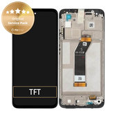 дисплей за Xiaomi Redmi 10 (2022) 21121119SG 22011119UY, Тъчскрийн и рамка, TFT, 560001K19S00, Carbon Gray, Genuine Service Pack